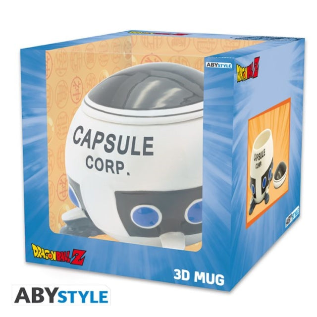 Dragon Ball Capsule Corp Spaceship 3D Mug-'3665361034452
