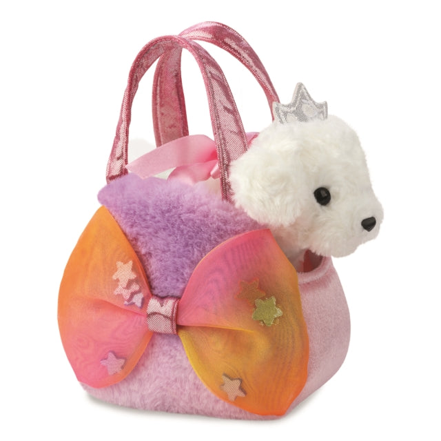 Fancy Pal Big Bow Princess Puppy Plush Toy-'5034566615403