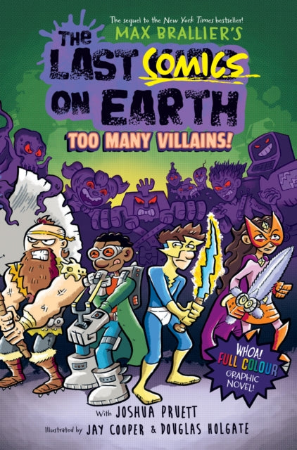 The Last Comics on Earth: Too Many Villains!-'9780008588274