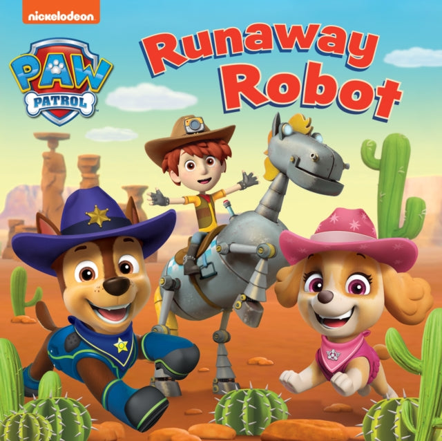 PAW PATROL RUNAWAY ROBOT BOARD BOOK-'9780008615345