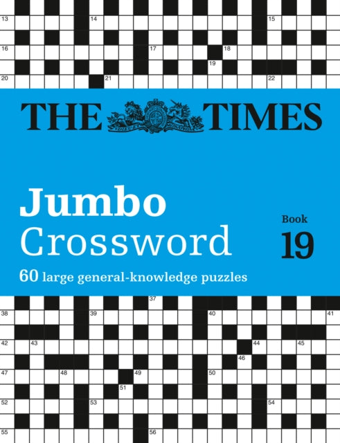 The Times 2 Jumbo Crossword Book 19 : 60 Large General-Knowledge Crossword Puzzles-'9780008618087