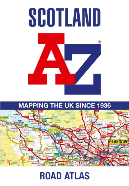 Scotland A-Z Road Atlas-'9780008652845