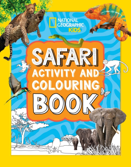 Safari Activity and Colouring Book-'9780008664510