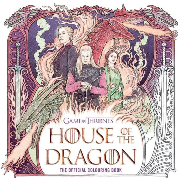 House of the Dragon: The Official Colouring Book-'9780008719708