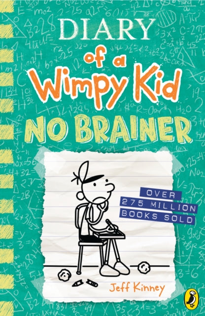 Diary of a Wimpy Kid: No Brainer (Book 18)-'9780241583135