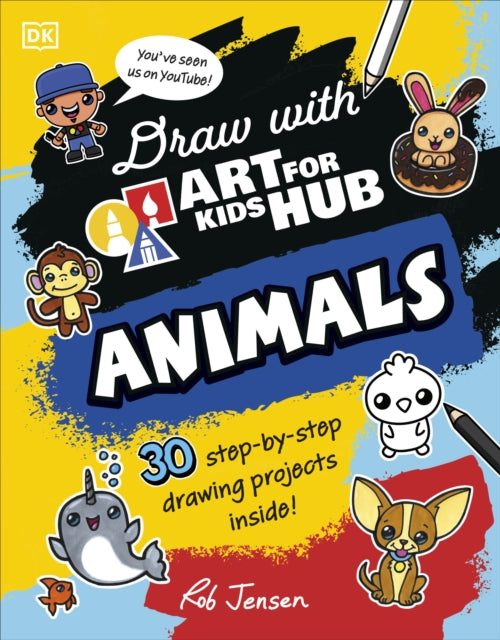 Draw with Art for Kids Hub Animals-'9780241662793