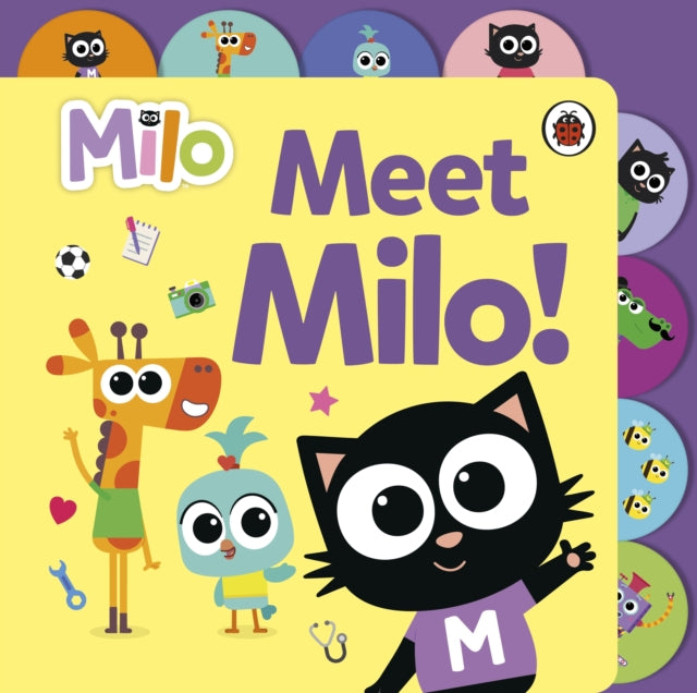 Milo: Meet Milo! : Tabbed Board Book-'9780241666753