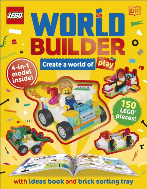 LEGO World Builder : Create a World of Play with 4-in-1 Model and 150+ Build Ideas!-'9780241671931