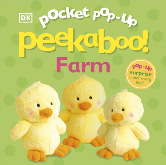 Pocket Pop-Up Peekaboo! Farm-'9780241673799