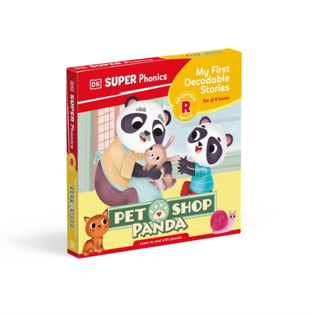 DK Super Phonics My First Decodable Stories Pet Shop Panda-'9780241687376