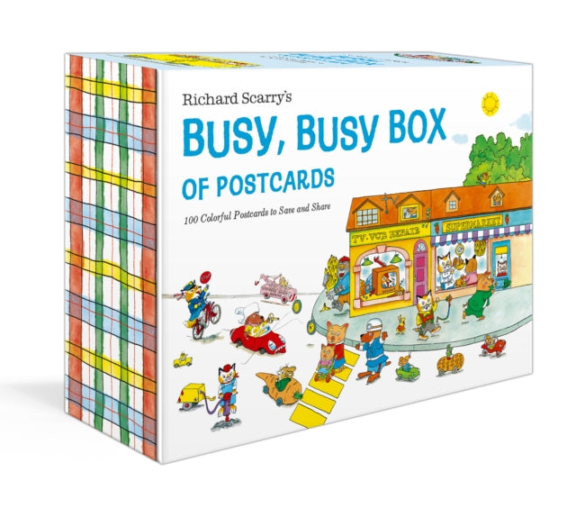Richard Scarry's Busy, Busy Box of Postcards : 100 Colorful Postcards to Save and Share-'9780593580028
