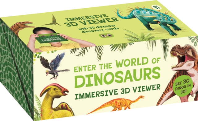 Enter the World of Dinosaurs : Immersive 3D Viewer-'9780711295629