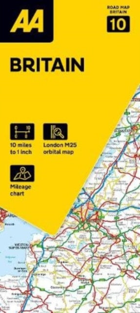 AA Road Map Britain-'9780749584153