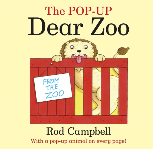 The Pop-Up Dear Zoo : With a pop-up animal on every page!-'9781035004232