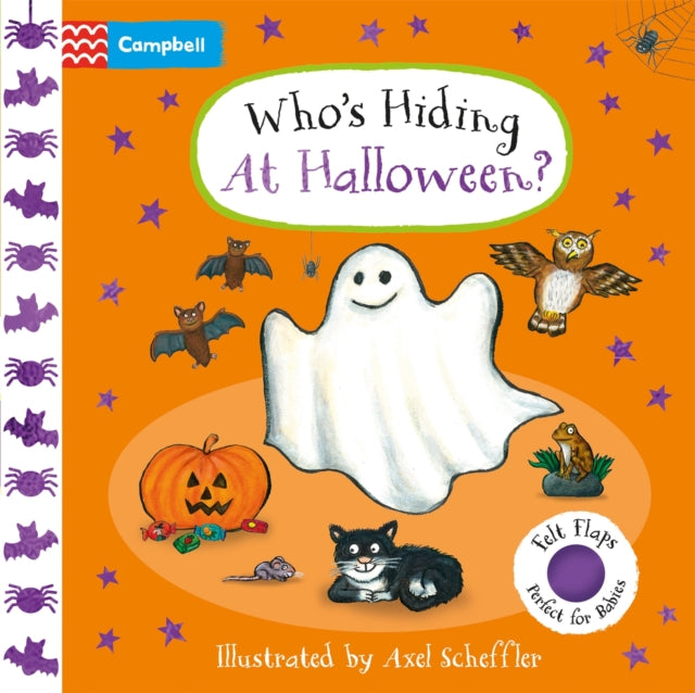 Who's Hiding At Halloween? : A soft flaps book-'9781035048380
