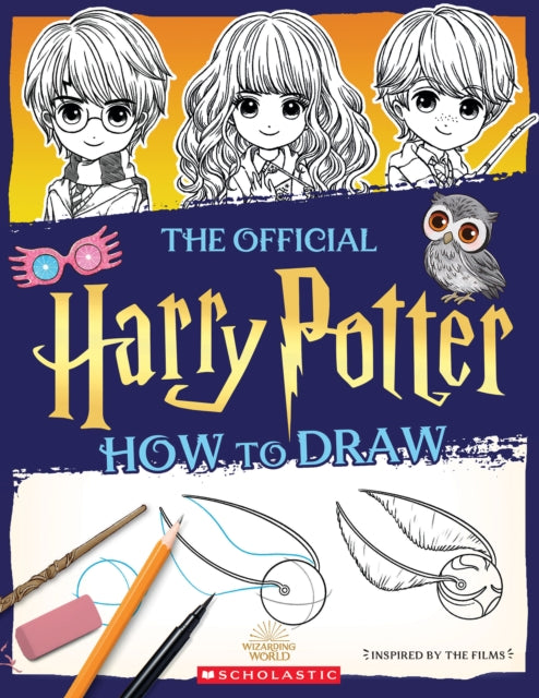 Official Harry Potter How to Draw-'9781339032313