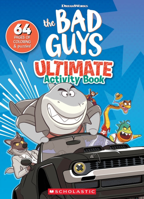 The Bad Guys Movie Activity Book-'9781339045726