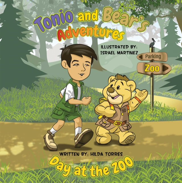 Tonio and Bear's Adventures : Day at the Zoo-'9781398441521