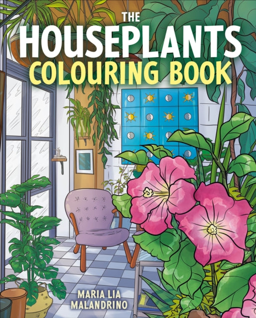 The Houseplants Colouring Book-'9781398829824
