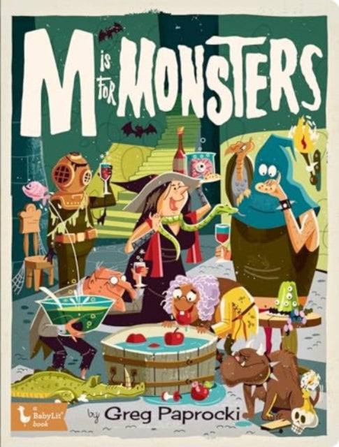 M is for Monsters-'9781423667544