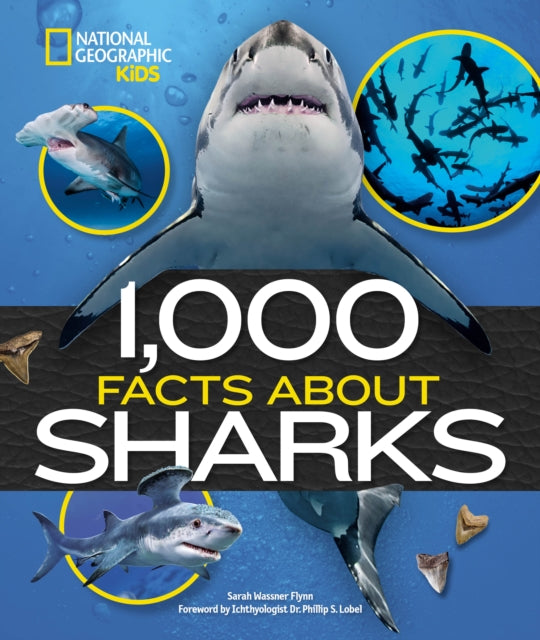 1,000 Facts About Sharks-'9781426371745