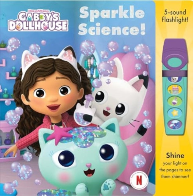Gabbys Dollhouse Sparkle Science Glow Flashlight-'9781503772755