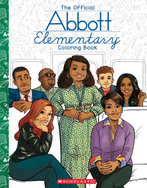 Abbott Elementary: The Official Coloring Book-'9781546121855