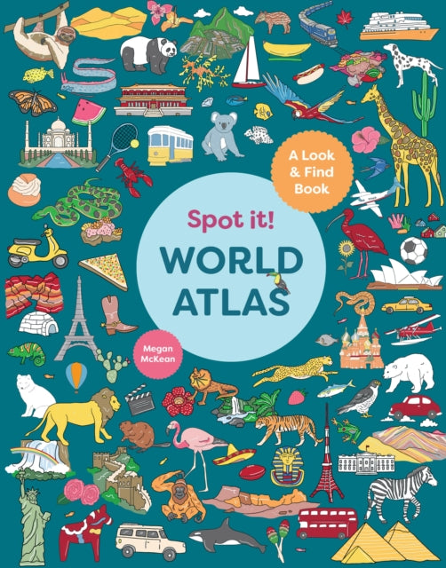 Spot It! World Atlas : A Look-and-Find Book-'9781741178982