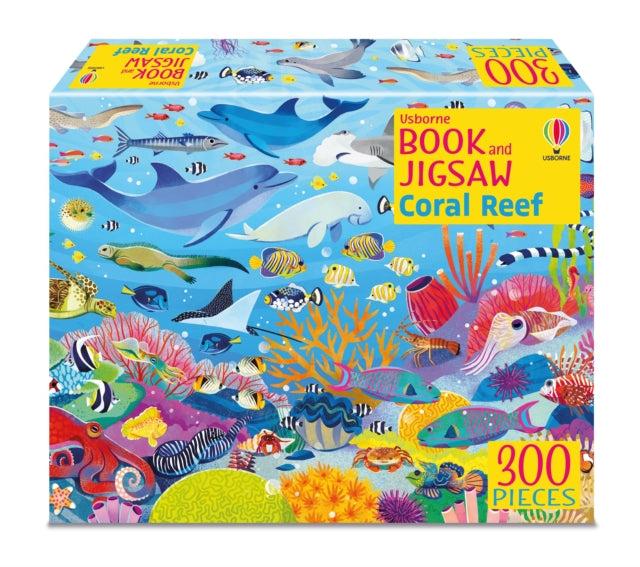 Usborne Book and Jigsaw Coral Reef-'9781803708195