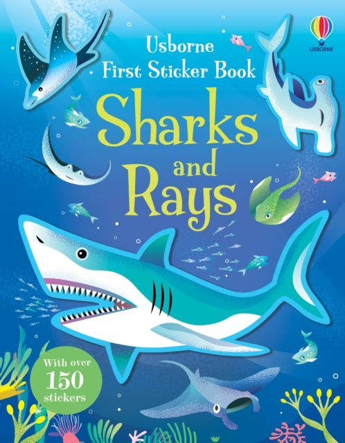 First Sticker Book Sharks and Rays-'9781803709871