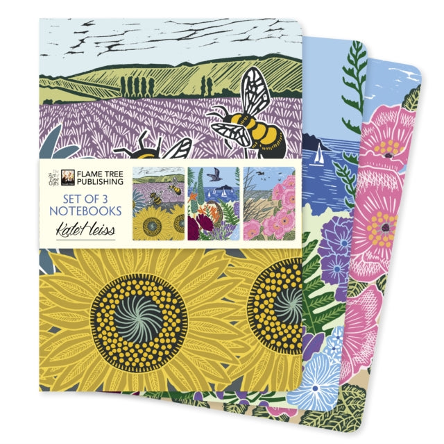 Kate Heiss Set of 3 Standard Notebooks-'9781804178409