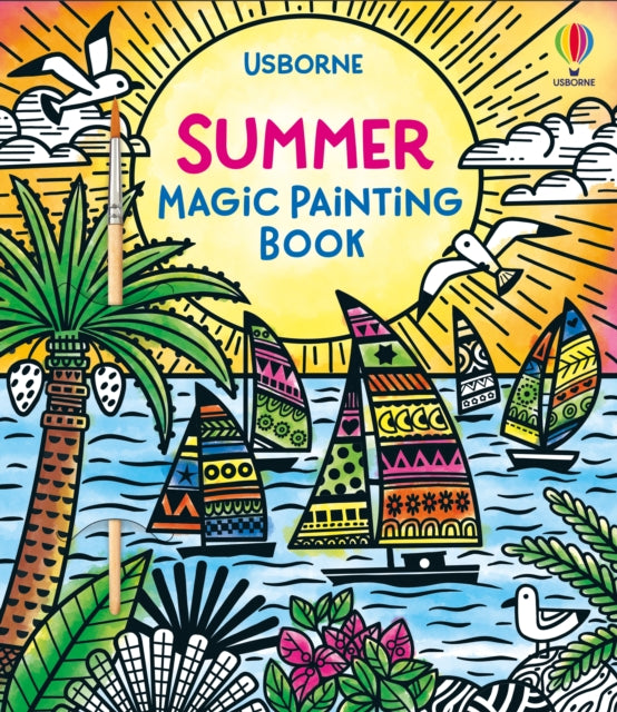 Summer Magic Painting Book-'9781805073499