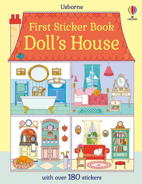 First Sticker Book Doll's House-'9781805077398