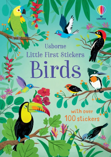 Little First Stickers Birds-'9781805312352