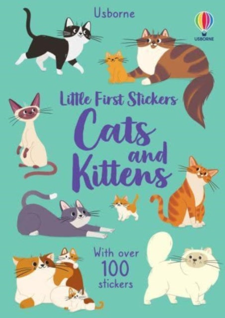 Little First Stickers Cats and Kittens-'9781805314561