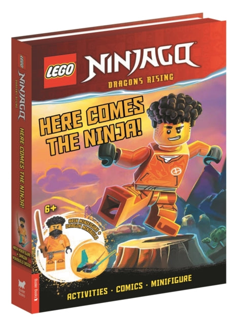 LEGO® NINJAGO®: Here Comes the Ninja! (with Arin minifigure and dragon mini-build)-'9781837250370