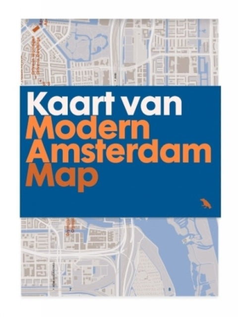Modern Amsterdam Map : Guide to Modern Architecture in Amsterdam-'9781912018482