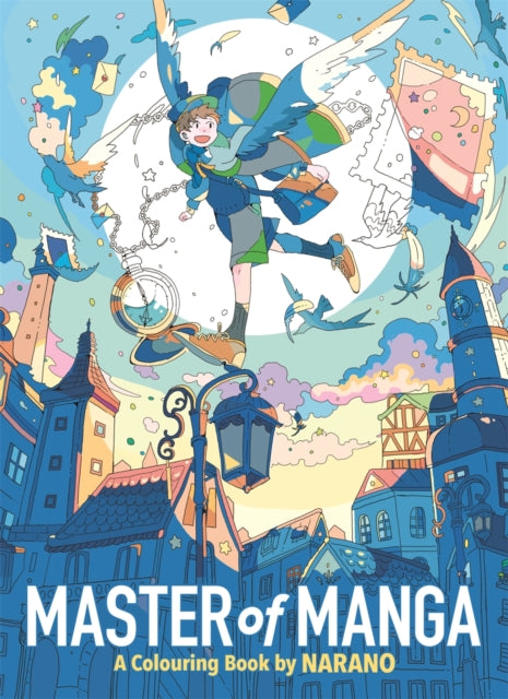 Master of Manga : A Colouring Book by Narano-'9781915751218