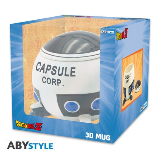Dragon Ball Capsule Corp Spaceship 3D Mug-'3665361034452