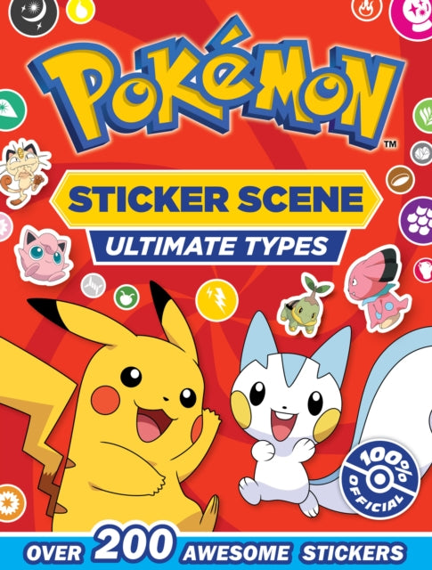 POKEMON ULTIMATE TYPES STICKER SCENE-'9780008615451