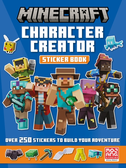 Minecraft Character Creator Sticker Book-'9780008615529