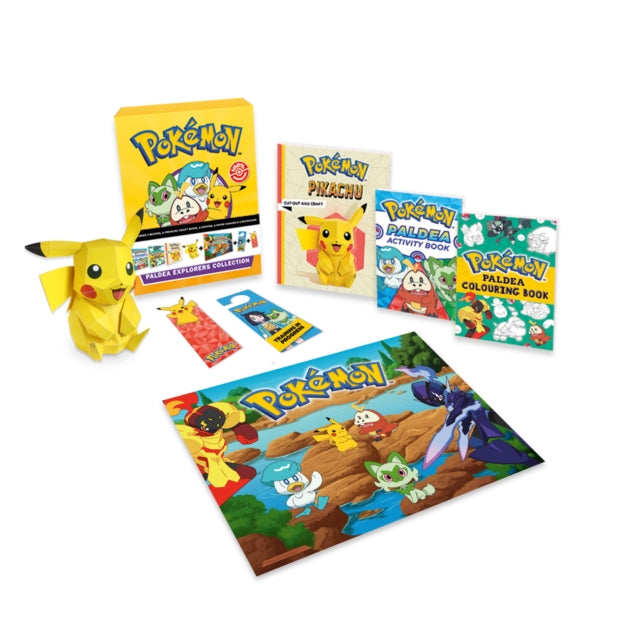 Pokemon Paldea Explorers Collection Gift Box-'9780008616809