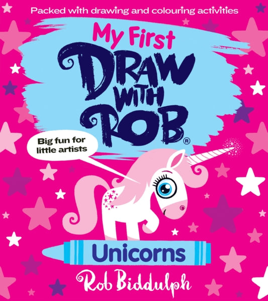 My First Draw With Rob: Unicorns-'9780008627607