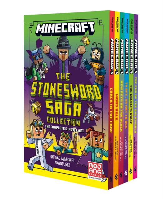 Minecraft Complete 6 Book Stonesword Saga-'9780008659615