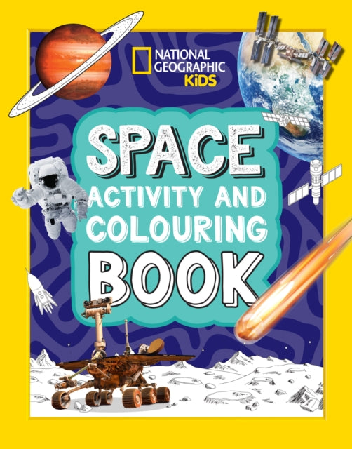 Space Activity and Colouring Book-'9780008664541