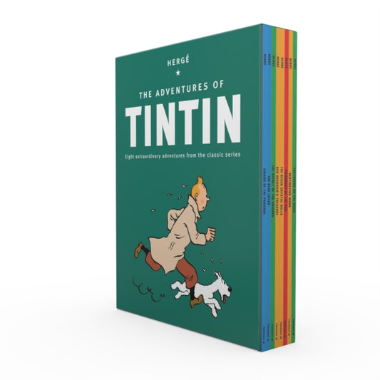 The Adventures of Tintin: 8 Title Paperback Boxed Set : The Official Classic Children's Illustrated Mystery Adventure Series-'9780008685461