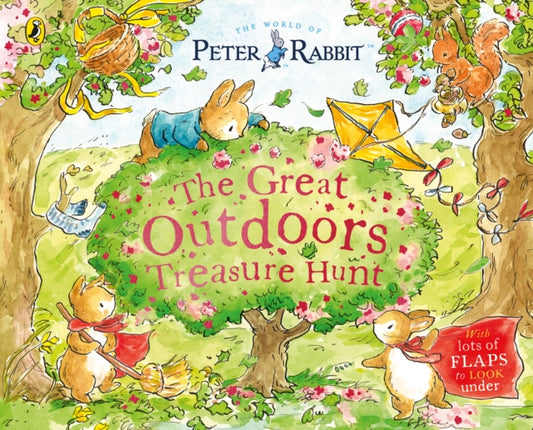 Peter Rabbit: The Great Outdoors Treasure Hunt : A Lift-the-Flap Storybook-'9780241648247