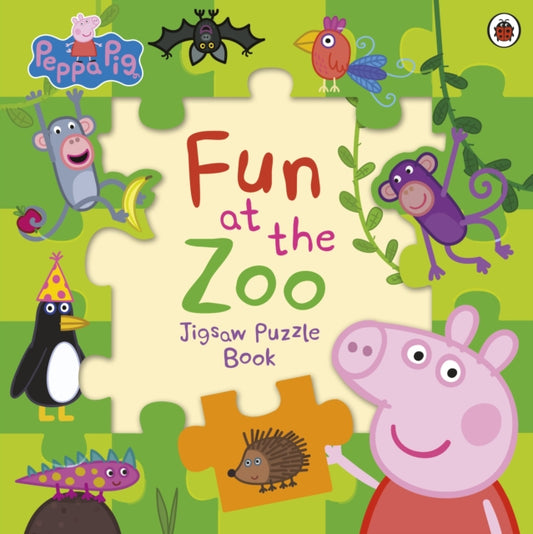 Peppa Pig: Fun at the Zoo Jigsaw Puzzle Book-'9780241665947