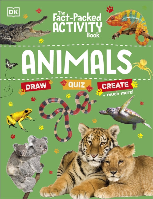 The Fact-Packed Activity Book: Animals-'9780241674567