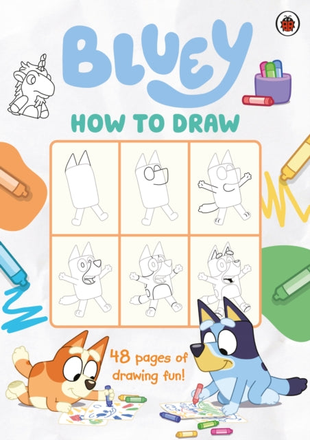 Bluey: How to Draw-'9780241675359